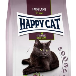 Happy Cat 70584 - Sterilised Adult Willow Lamb - Dry Cat Food for Sterilised Cats and Hangovers - 1.3 kg Content Happy Cat 70584 - Sterilised Adult Willow Lamb - Dry Cat Food for Sterilised Cats and Hangovers - 1.3 kg Content