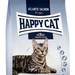 Happy Cat 70587 - Indoor Adult Atlantik Salmon - Dry Cat Food for Adult Cats and Hangovers - 300 g Content Happy Cat 70587 - Indoor Adult Atlantik Salmon - Dry Cat Food for Adult Cats and Hangovers - 300 g Content