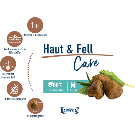 Happy Cat 70596 Care Stomach & Intestinal Dry Cat Food with Duck for Sensitive Cats and Hangovers 1.3 kg Content Happy Cat 70596 Care Stomach & Intestinal Dry Cat Food with Duck for Sensitive Cats and Hangovers 1.3 kg Content