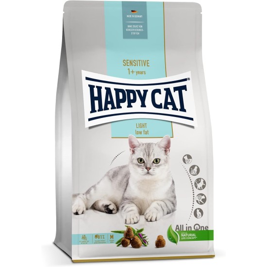 Happy Cat 70607 Sensitive Gentle Food Kidney Dry Cat Food with Poultry 1.3 kg Capacity Happy Cat 70607 Sensitive Gentle Food Kidney Dry Cat Food with Poultry 1.3 kg Capacity