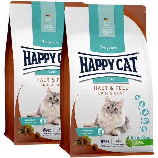 Happy Cat 70607 Sensitive Gentle Food Kidney Dry Cat Food with Poultry 1.3 kg Capacity Happy Cat 70607 Sensitive Gentle Food Kidney Dry Cat Food with Poultry 1.3 kg Capacity