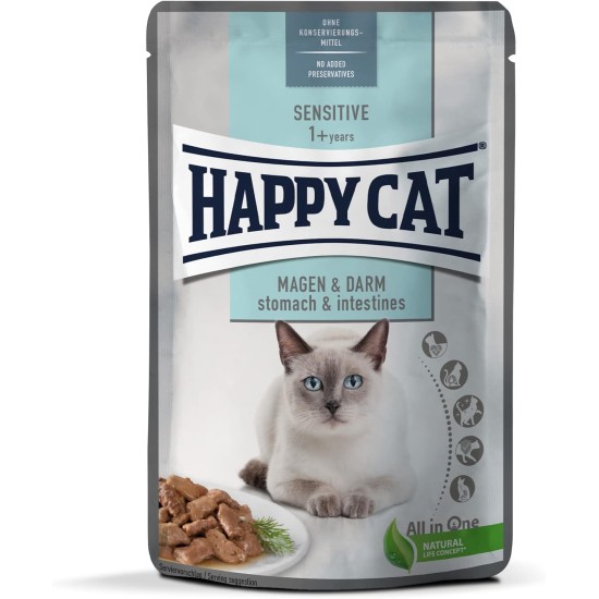 Happy Cat 70607 Sensitive Gentle Food Kidney Dry Cat Food with Poultry 1.3 kg Capacity Happy Cat 70607 Sensitive Gentle Food Kidney Dry Cat Food with Poultry 1.3 kg Capacity