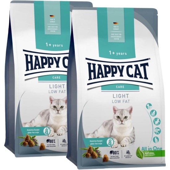 Happy Cat 70607 Sensitive Gentle Food Kidney Dry Cat Food with Poultry 1.3 kg Capacity Happy Cat 70607 Sensitive Gentle Food Kidney Dry Cat Food with Poultry 1.3 kg Capacity