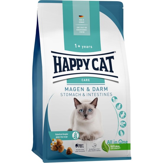 Happy Cat 70607 Sensitive Gentle Food Kidney Dry Cat Food with Poultry 1.3 kg Capacity Happy Cat 70607 Sensitive Gentle Food Kidney Dry Cat Food with Poultry 1.3 kg Capacity