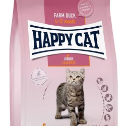 Happy Cat Young Junior Land Duck 70543 Dry Cat Food for Young Cats from 4th Month 300 g Content Happy Cat Young Junior Land Duck 70543 Dry Cat Food for Young Cats from 4th Month 300 g Content