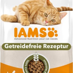 IAMS Cat Food Dry Grain-Free with Chicken - Dry Food without Grain for Cats from 1 Year Old, 2.5 kg IAMS Cat Food Dry Grain-Free with Chicken - Dry Food without Grain for Cats from 1 Year Old, 2.5 kg