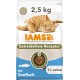 IAMS Cat Food Grain-Free with Fish - Dry Food for Adult Cats from 1 Year Old, 2.5 kg
