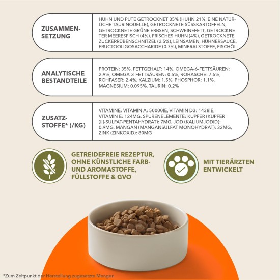IAMS Cat Food Grain-Free with Fish - Dry Food for Adult Cats from 1 Year Old, 2.5 kg IAMS Cat Food Grain-Free with Fish - Dry Food for Adult Cats from 1 Year Old, 2.5 kg