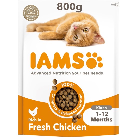 IAMS Cat Junior Chicken 800g (5) IAMS Cat Junior Chicken 800g (5)