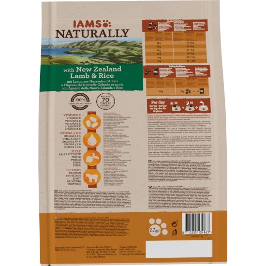 IAMS Naturally Adult Cat Lamb and Rice IAMS Naturally Adult Cat Lamb and Rice