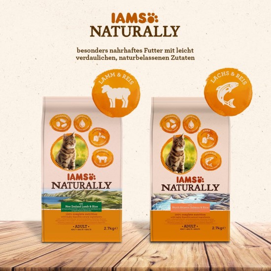 IAMS Naturally Adult Cat Lamb and Rice IAMS Naturally Adult Cat Lamb and Rice