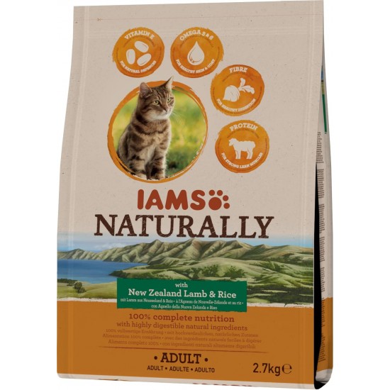 IAMS Naturally Adult Cat Lamb and Rice IAMS Naturally Adult Cat Lamb and Rice