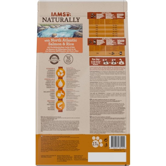 IAMS Naturally Adult Cat Lamb and Rice IAMS Naturally Adult Cat Lamb and Rice