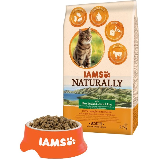 IAMS Naturally Adult Cat Salmon and Rice IAMS Naturally Adult Cat Salmon and Rice