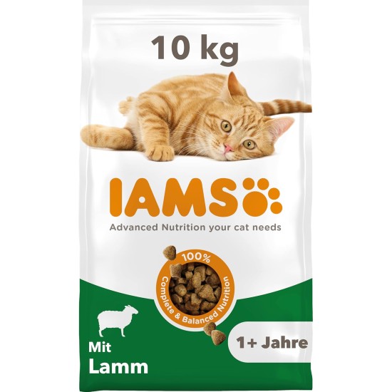 IAMS for Vitality Dry Cat Food with Chicken — Dry Food for Cats Aged 1-6 Years, 3 kg (Pack of 1) IAMS for Vitality Dry Cat Food with Chicken — Dry Food for Cats Aged 1-6 Years, 3 kg (Pack of 1)