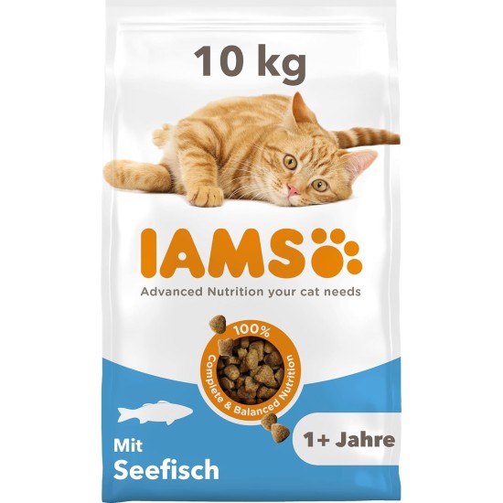 IAMS for Vitality Dry Cat Food with Chicken — Dry Food for Cats Aged 1-6 Years, 3 kg (Pack of 1) IAMS for Vitality Dry Cat Food with Chicken — Dry Food for Cats Aged 1-6 Years, 3 kg (Pack of 1)