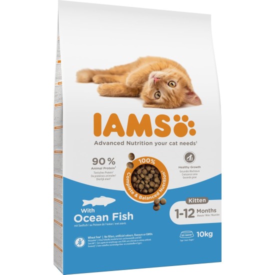 IAMS for Vitality Dry Food for Cats, Different Varieties, Junior IAMS for Vitality Dry Food for Cats, Different Varieties, Junior