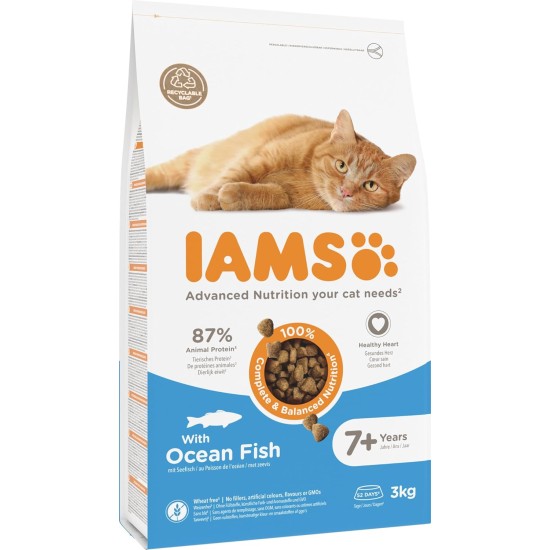 IAMS for Vitality Dry Food for Cats, Different Varieties, Senior IAMS for Vitality Dry Food for Cats, Different Varieties, Senior