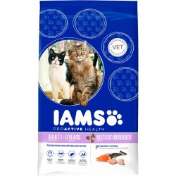 Iams Cat Food ProActive Health Multi-Cat with Norwegian Salmon and Chicken, 15 kg Iams Cat Food ProActive Health Multi-Cat with Norwegian Salmon and Chicken, 15 kg