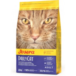 JOSERA DailyCat (1 x 2 kg) | Adult | Premium Dry Food for Adult Cats | Poultry & Sweet Potato | Exquisite Herbs & Healthy Fruits | Grain-Free | Cat Food | Pack of 1 JOSERA DailyCat (1 x 2 kg) | Adult | Premium Dry Food for Adult Cats | Poultry & Sweet Potato | Exquisite Herbs & Healthy Fruits | Grain-Free | Cat Food | Pack of 1