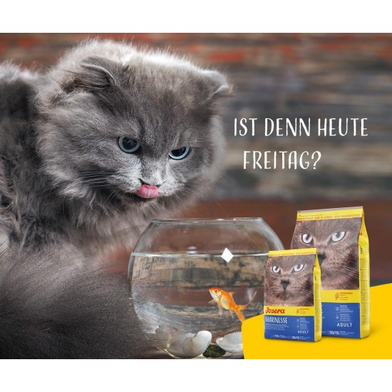 JOSERA Marinesse (1 x 400 g) | Adult | Premium Dry Food for Adult Allergic Cats | Salmon, Potato & Pea as Selected Protein Sources | Grain-Free | Cat Food | Pack of 1 JOSERA Marinesse (1 x 400 g) | Adult | Premium Dry Food for Adult Allergic Cats | Salmon, Potato & Pea as Selected Protein Sources | Grain-Free | Cat Food | Pack of 1