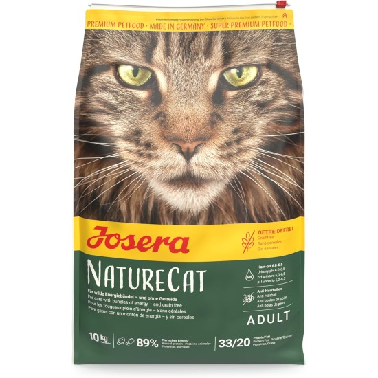 Josera Nature Cat - Complete Feed for Adult Cats - 2 kg (1 Pack) Josera Nature Cat - Complete Feed for Adult Cats - 2 kg (1 Pack)