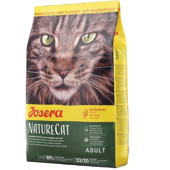 Josera Nature Cat - Complete Feed for Adult Cats - 2 kg (1 Pack) Josera Nature Cat - Complete Feed for Adult Cats - 2 kg (1 Pack)