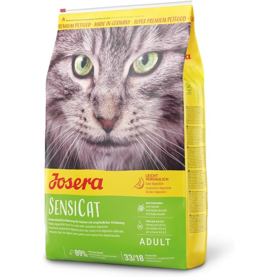 Josera SensiCat Dry Cat Food, 1 x 400 g Josera SensiCat Dry Cat Food, 1 x 400 g