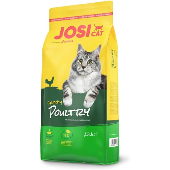 JosiCat Crispy Duck (1 x 10 kg) | Adult | Premium Dry Food for Cats | with Delicious Duck & Valuable Fatty Acids | Powered by Josera | Cat Food | Complete Food | Pack of 1 JosiCat Crispy Duck (1 x 10 kg) | Adult | Premium Dry Food for Cats | with Delicious Duck & Valuable Fatty Acids | Powered by Josera | Cat Food | Complete Food | Pack of 1