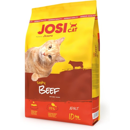 JosiCat Crispy Duck (1 x 10 kg) | Adult | Premium Dry Food for Cats | with Delicious Duck & Valuable Fatty Acids | Powered by Josera | Cat Food | Complete Food | Pack of 1 JosiCat Crispy Duck (1 x 10 kg) | Adult | Premium Dry Food for Cats | with Delicious Duck & Valuable Fatty Acids | Powered by Josera | Cat Food | Complete Food | Pack of 1
