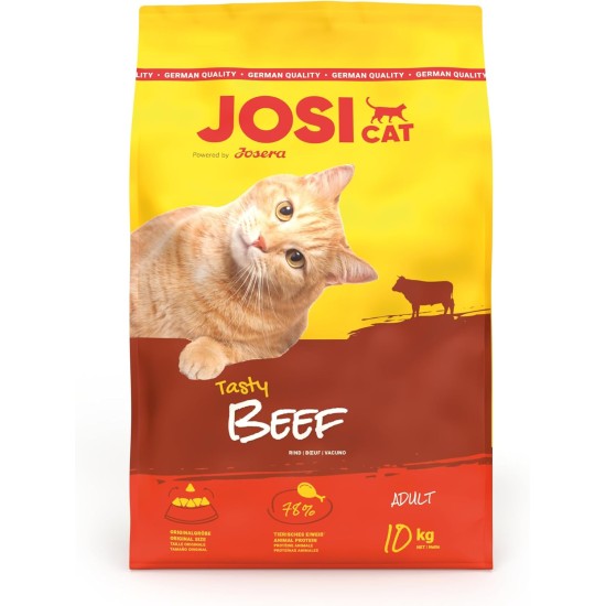 JosiCat Crispy Duck (1 x 10 kg) | Adult | Premium Dry Food for Cats | with Delicious Duck & Valuable Fatty Acids | Powered by Josera | Cat Food | Complete Food | Pack of 1 JosiCat Crispy Duck (1 x 10 kg) | Adult | Premium Dry Food for Cats | with Delicious Duck & Valuable Fatty Acids | Powered by Josera | Cat Food | Complete Food | Pack of 1