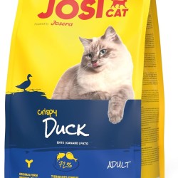 JosiCat Crispy Duck (3 x 1.9 kg) | Adult | Premium Dry Food for Cats | with Delicious Duck & Valuable Fatty Acids | Powered by Josera | Cat Food | Complete Food | Pack of 3 JosiCat Crispy Duck (3 x 1.9 kg) | Adult | Premium Dry Food for Cats | with Delicious Duck & Valuable Fatty Acids | Powered by Josera | Cat Food | Complete Food | Pack of 3