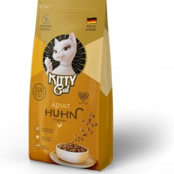 KITTY Cat Chicken Adult, 3 kg, Dry Food with High Meat Content for Adult Cats, Grain-Free Cat Food with Taurine and Salmon Oil, Made in Germany