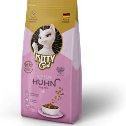 KITTY Cat Chicken Kitten, 3 kg, Dry Food with High Meat Content for Junior Cats, Grain-Free Cat Food with Taurine and Salmon Oil, Made in Germany KITTY Cat Chicken Kitten, 3 kg, Dry Food with High Meat Content for Junior Cats, Grain-Free Cat Food with Taurine and Salmon Oil, Made in Germany