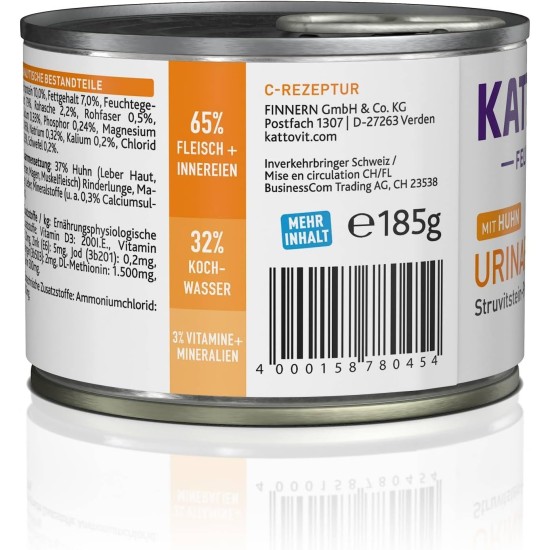 Kattovit Feline Urinary Chicken 6 x 400 g Kattovit Feline Urinary Chicken 6 x 400 g