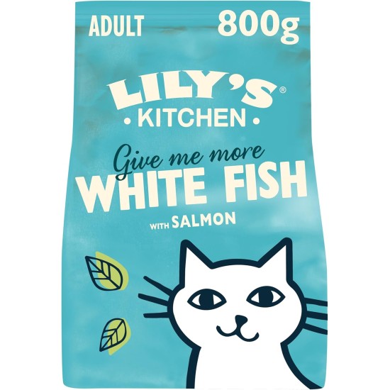 Lily's Kitchen Fabulous Fish Complete Natural Dry Food for Cats, 2 kg Lily's Kitchen Fabulous Fish Complete Natural Dry Food for Cats, 2 kg