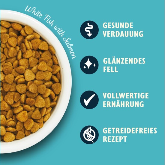 Lily's Kitchen Fabulous Fish Complete Natural Dry Food for Cats, 2 kg Lily's Kitchen Fabulous Fish Complete Natural Dry Food for Cats, 2 kg