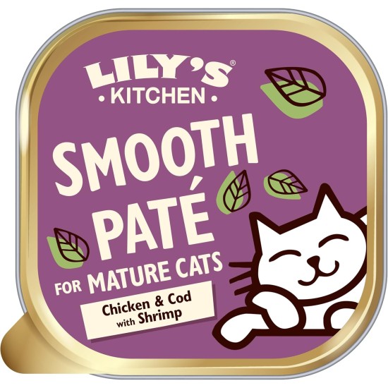 Lily's Kitchen Made with natural ingredients, dry food for cats, white fish with turkey and trout, grain-free formula, 4 x 800 g Lily's Kitchen Made with natural ingredients, dry food for cats, white fish with turkey and trout, grain-free formula, 4 x 800 g