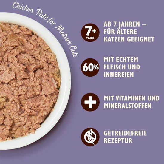 Lily's Kitchen Made with natural ingredients, dry food for cats, white fish with turkey and trout, grain-free formula, 4 x 800 g Lily's Kitchen Made with natural ingredients, dry food for cats, white fish with turkey and trout, grain-free formula, 4 x 800 g