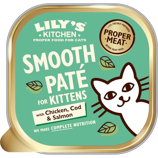Lily's Kitchen Natural Kitten Dry Cat Food Chicken & White Fish (4 x 800 g) Lily's Kitchen Natural Kitten Dry Cat Food Chicken & White Fish (4 x 800 g)