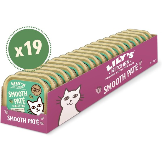 Lily's Kitchen Natural Kitten Dry Cat Food Chicken & White Fish (4 x 800 g) Lily's Kitchen Natural Kitten Dry Cat Food Chicken & White Fish (4 x 800 g)