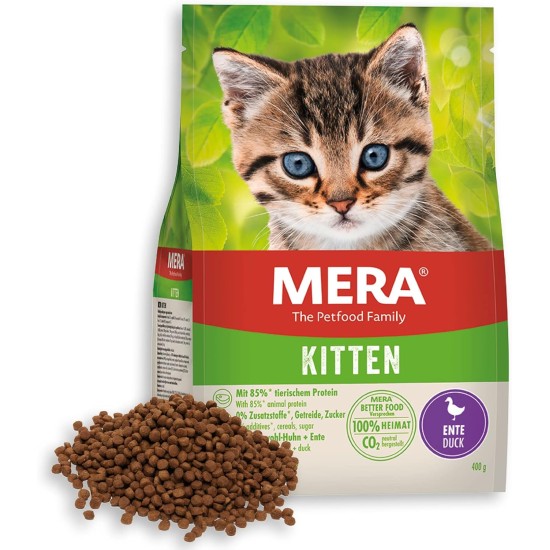 MERA Cats Kitten Chicken (2 kg), Dry Food for Adolescent Cats, Grain-Free & Sustainable, Dry Food with High Meat Content MERA Cats Kitten Chicken (2 kg), Dry Food for Adolescent Cats, Grain-Free & Sustainable, Dry Food with High Meat Content
