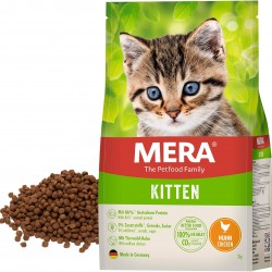 MERA Cats Kitten Chicken (2 kg), Dry Food for Adolescent Cats, Grain-Free Dry Food with High Meat Content MERA Cats Kitten Chicken (2 kg), Dry Food for Adolescent Cats, Grain-Free Dry Food with High Meat Content