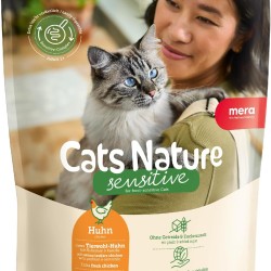MERA Cats Nature Sensitive Chicken Cat Food Dry 2 kg Mono Protein, Grain-Free & Sugar Free Cat Dry Food High Meat Content & Easy to Digest MERA Cats Nature Sensitive Chicken Cat Food Dry 2 kg Mono Protein, Grain-Free & Sugar Free Cat Dry Food High Meat Content & Easy to Digest