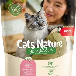 MERA Cats Nature Sensitive Salmon Cat Food Dry 2 kg Mono Protein, Grain-Free & Sugar Free Cat Dry Food High Meat Content & Easy to Digest MERA Cats Nature Sensitive Salmon Cat Food Dry 2 kg Mono Protein, Grain-Free & Sugar Free Cat Dry Food High Meat Content & Easy to Digest