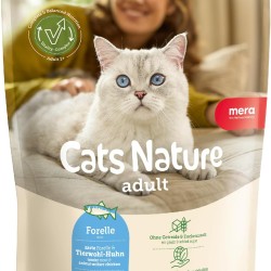 MERA Cats Nature Trout Premium Cat Food Dry 2 kg Grain Free & Sugar Free Adult Cats Dry Food High Meat Content Dry Cat Food MERA Cats Nature Trout Premium Cat Food Dry 2 kg Grain Free & Sugar Free Adult Cats Dry Food High Meat Content Dry Cat Food