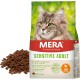 MERA Cats Sensitive Adult Insect, Trockenfutter für sensible Katzen, getreidefrei & nachhaltig, Katzentrockenfutter mit hohem Fleischanteil und Insektenprotein, 2 kg MERA Cats Sensitive Adult Insect, Trockenfutter für sensible Katzen, getreidefrei & nachhaltig, Katzentrockenfutter mit hohem Fleischanteil und Insektenprotein, 2 kg