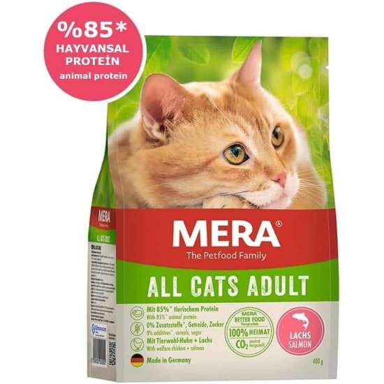 MERA Cats Sensitive Adult Insect, Trockenfutter für sensible Katzen, getreidefrei & nachhaltig, Katzentrockenfutter mit hohem Fleischanteil und Insektenprotein, 2 kg MERA Cats Sensitive Adult Insect, Trockenfutter für sensible Katzen, getreidefrei & nachhaltig, Katzentrockenfutter mit hohem Fleischanteil und Insektenprotein, 2 kg