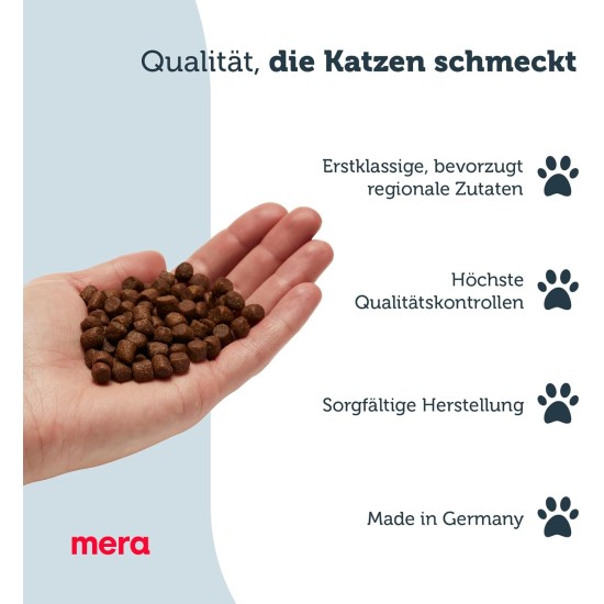 MERA finest fit Kitten, Junior Dry Cat Food for Baby Cats up to 1 Year, Dry Food from Fresh Poultry and Rice, Healthy Food for Young Cats, No Sugar (1.5 kg) MERA finest fit Kitten, Junior Dry Cat Food for Baby Cats up to 1 Year, Dry Food from Fresh Poultry and Rice, Healthy Food for Young Cats, No Sugar (1.5 kg)