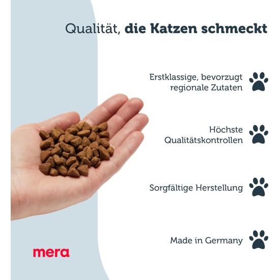 MERA finest fit Sensitive Stomach, Dry Cat Food for Cats with Sensitive Stomach, Dry Food from Poultry and Rice, Food for a Healthy Intestine, No Sugar (1.5 kg) MERA finest fit Sensitive Stomach, Dry Cat Food for Cats with Sensitive Stomach, Dry Food from Poultry and Rice, Food for a Healthy Intestine, No Sugar (1.5 kg)